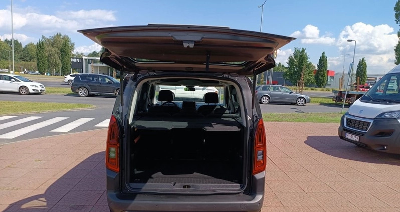 Citroen Berlingo cena 76900 przebieg: 94192, rok produkcji 2018 z Sułkowice małe 301